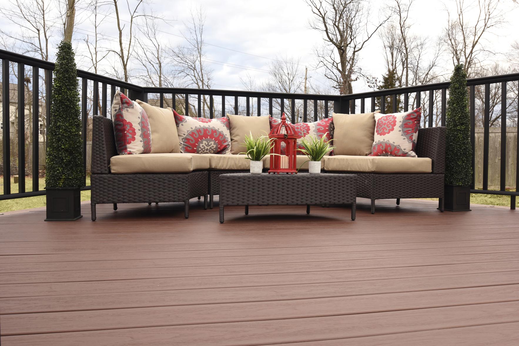 TimberTech® Tropical Caribbean Redwood deck