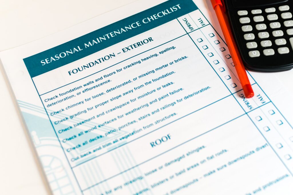 A Seasonal Home Maintenance Checklist Guide